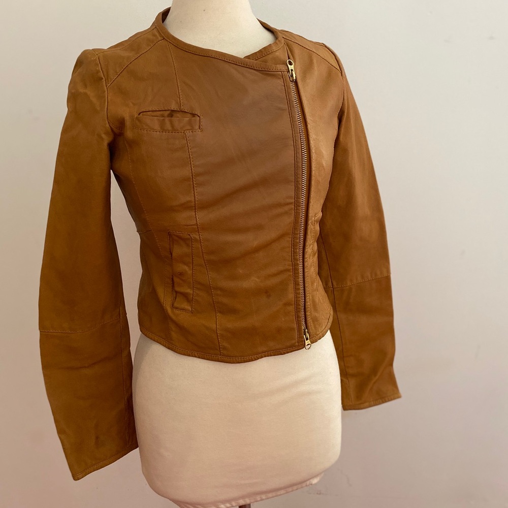 Leather jacket